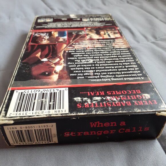 When A Stranger Calls 1979 VHS  Columbia Tristar Home Video Carol Kane Horror - Picture 4 of 6
